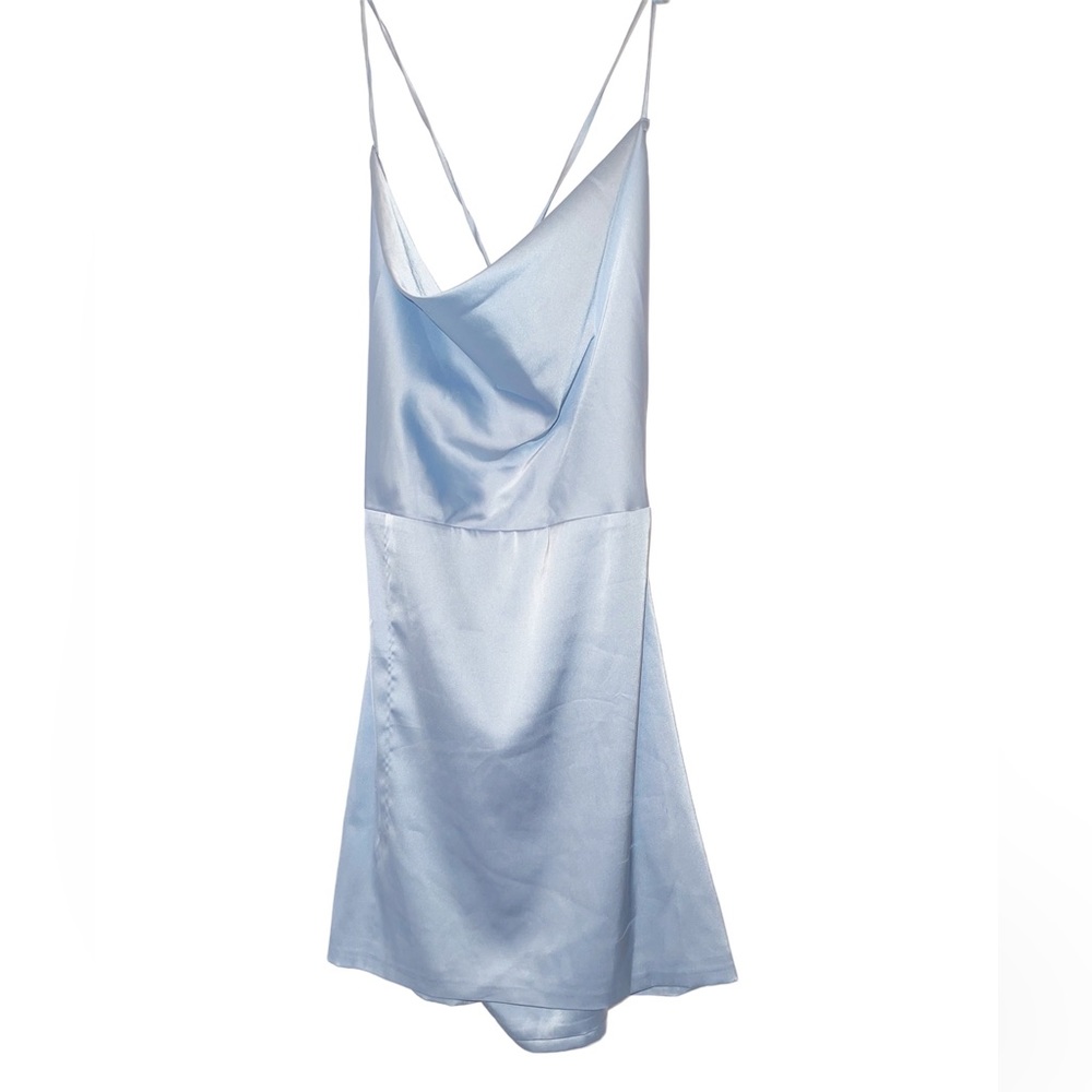 Fashion Nova satin mini dress
